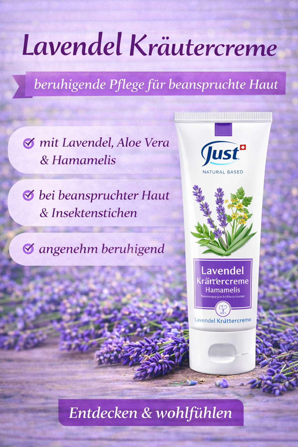 JUST Lavendelcreme